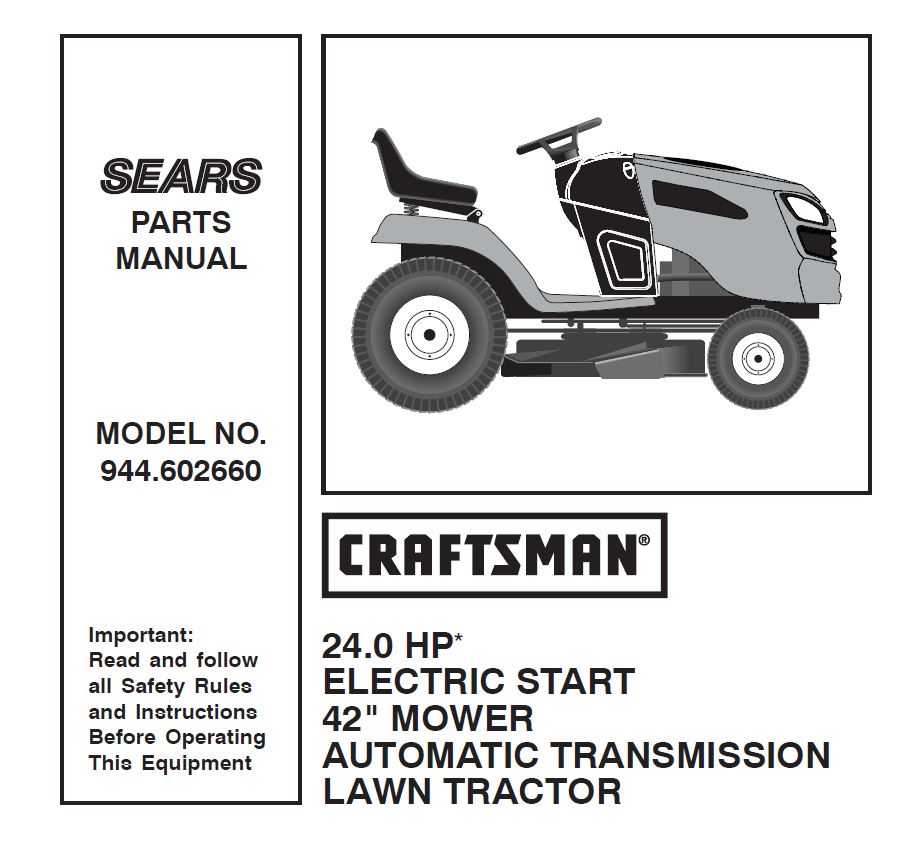 Sears Riding Lawn Mower Parts Reviewmotors Co