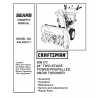 Craftsman snowblower Parts Manual 944.529171