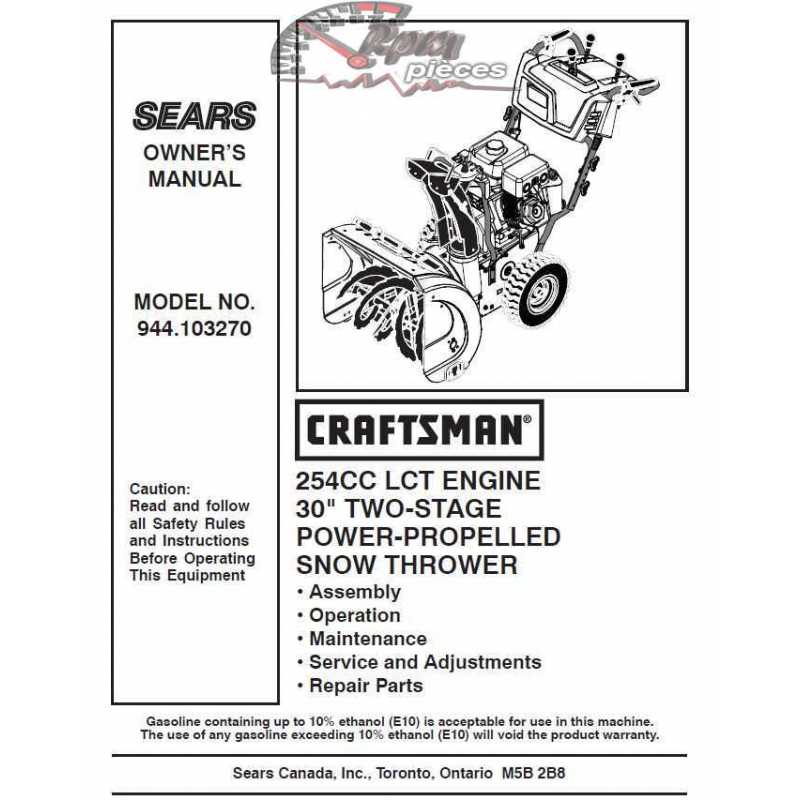 craftsman-snowblower-parts-manual-944-103270