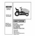 Craftsman Tractor Parts Manual 944.603901