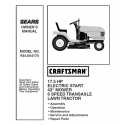 Craftsman Tractor Parts Manual 944.604170